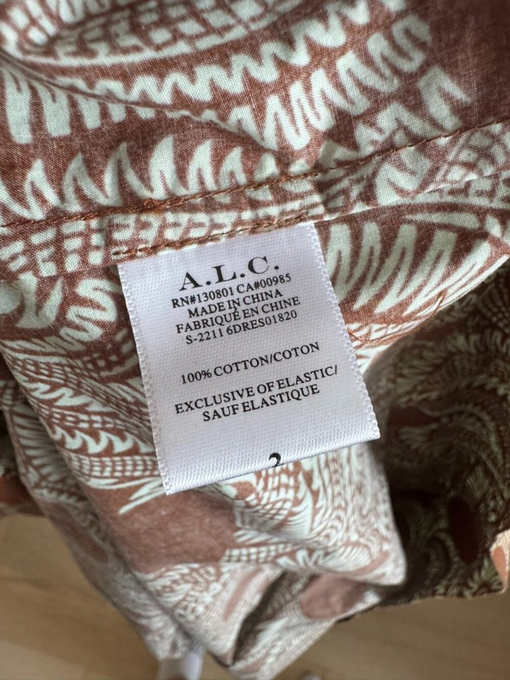 ALC Laura Cotton Poplin Maxi Dress - Picture 7 of 8